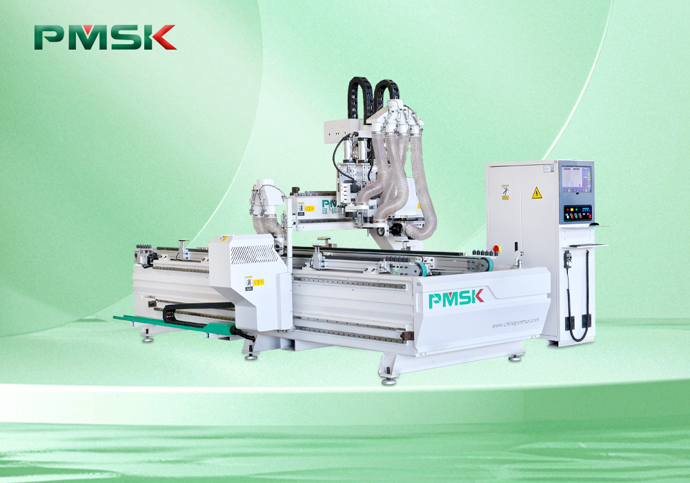 Wooden door comprehensive machining center: Enh...